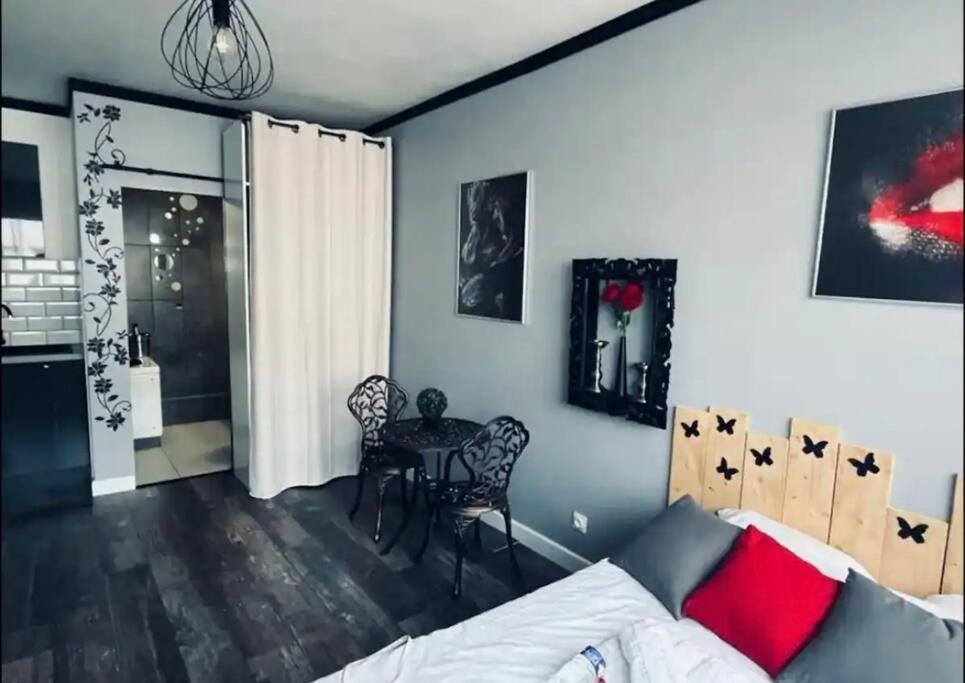 Orphelin Studio Avec Balneo Proche Centre Ville Reims Esterno foto